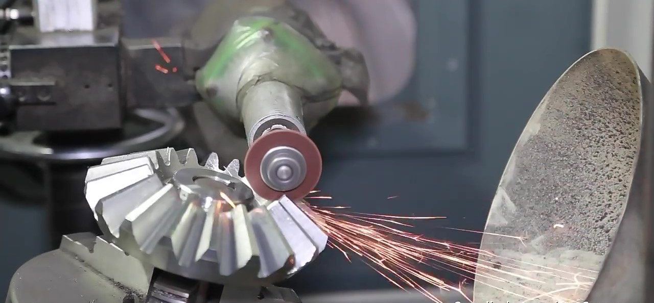 Bevel gear processing